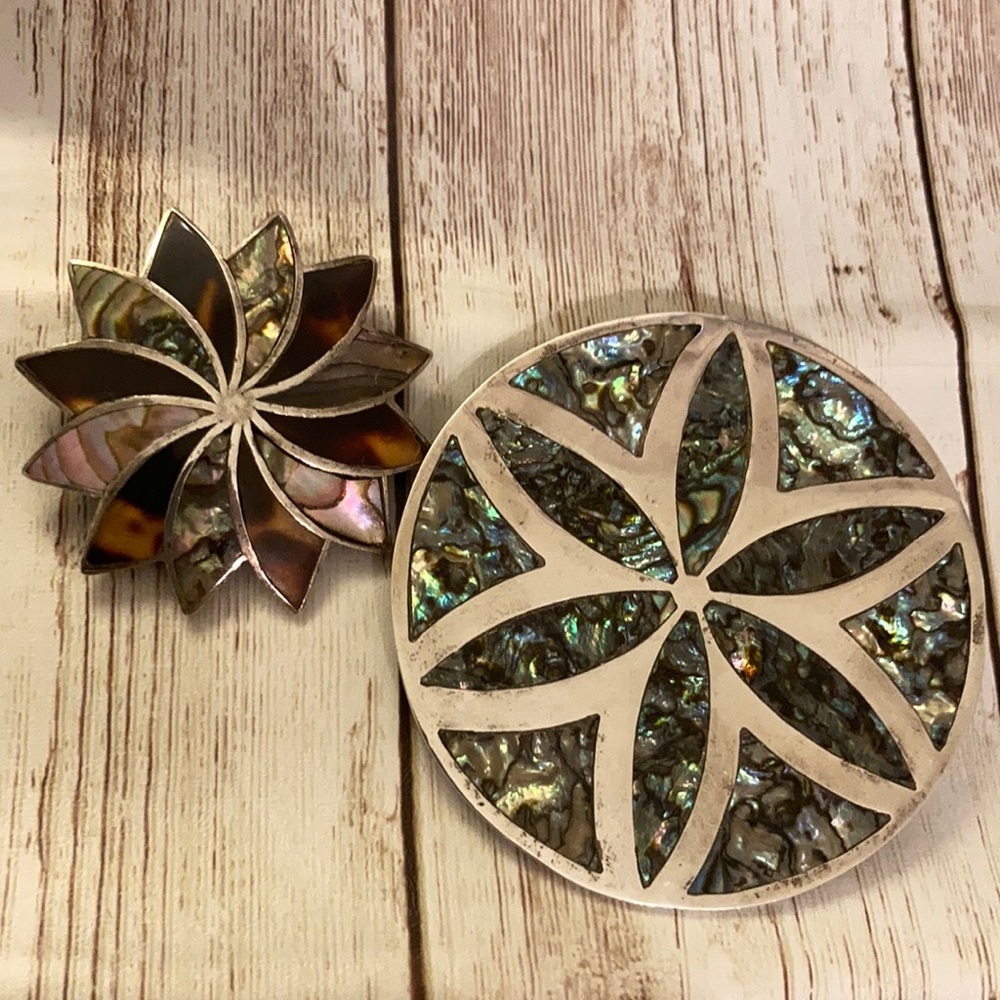 🌟Make an Offer! Vintage Mexican Silver Brooches